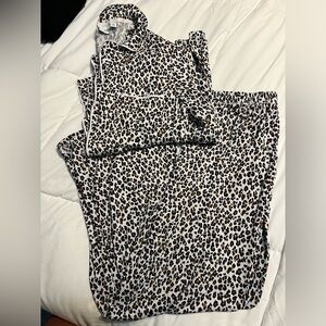 Leopard pajama set